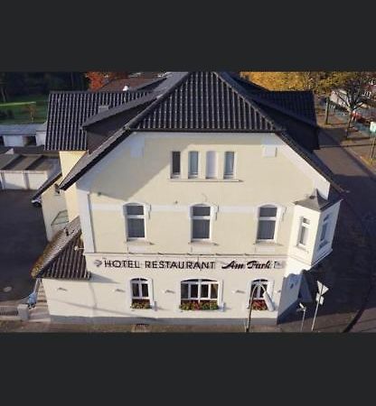 Hotel Restaurant Am Park Waltrop Exterior foto